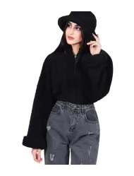 هودی کراپ زنانه تدی
