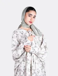 مانتو ساحلی نخی زنانه طرح‌دار