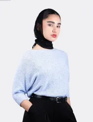 سویتر زنانه کیمانو آبی