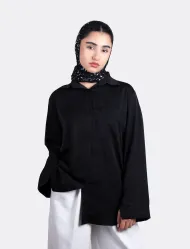 شومیز نخی مشکی