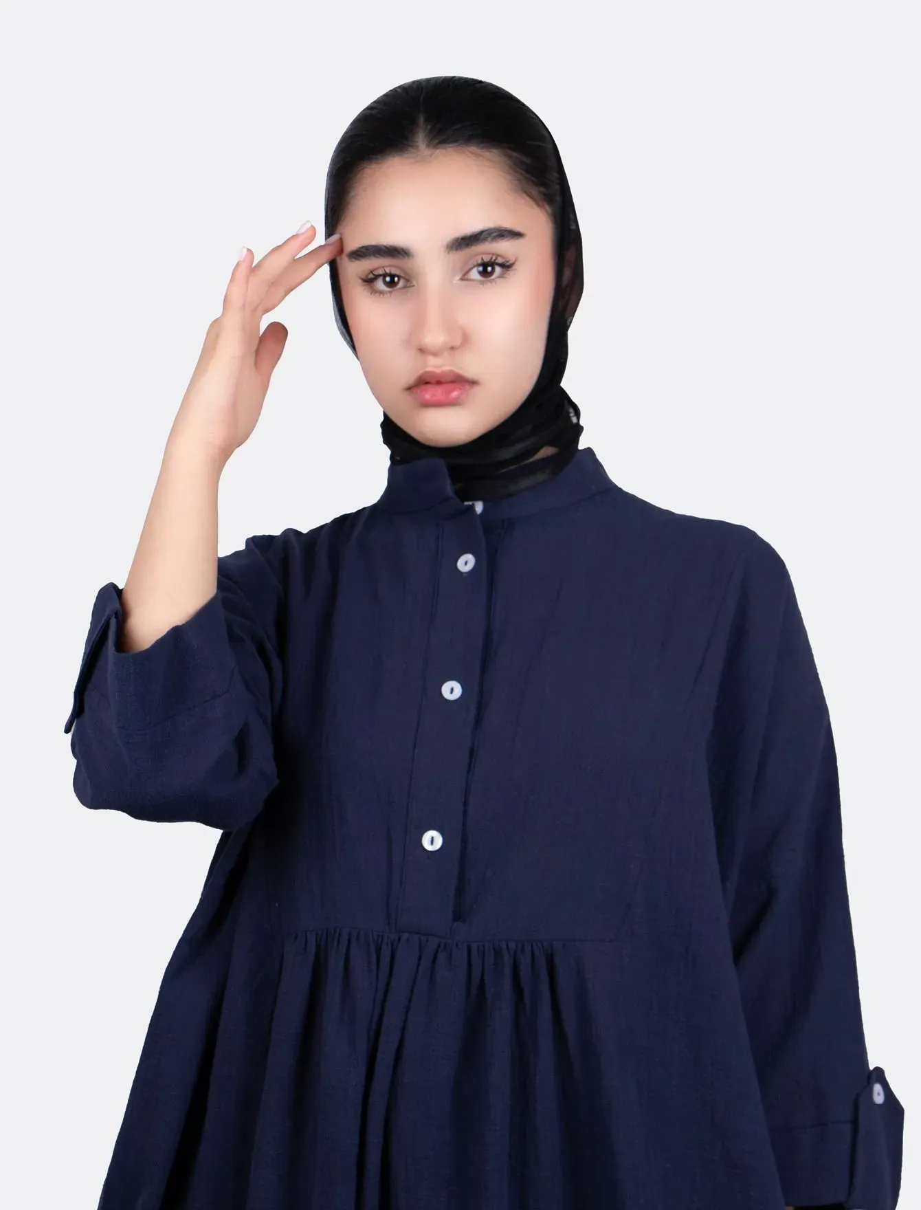 مانتو لنین بلند زنانه