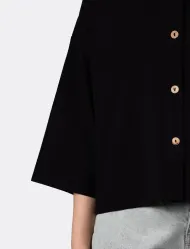 شومیز کراپ زنانه لنین