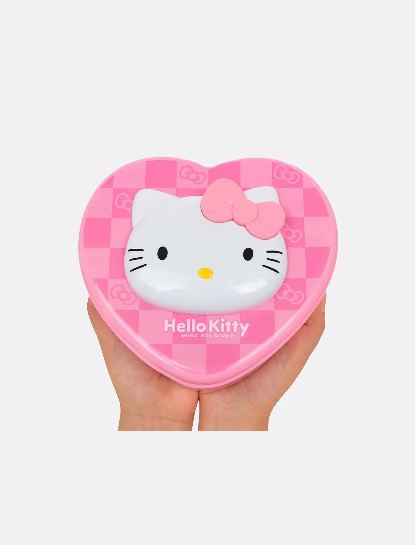 جعبه موزیکال قلبی Hello kitty