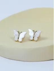 گوشواره زنانه پروانه‌ای فانتزی