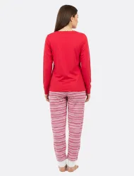 ست راحتی تیشرت شلوار زنانه تریکو