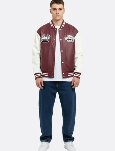کاپشن مردانه بیسبالی Varsity Jacket