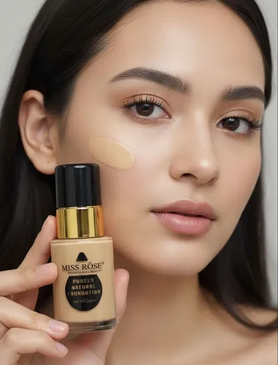 کرم پودر Miss Rose Purely Natural لوفی