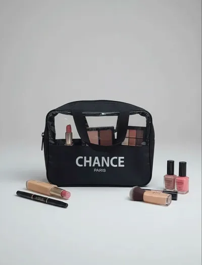 کیف آرایشی نیمه شفاف CHANCE PARIS