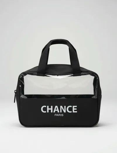 کیف آرایشی نیمه شفاف CHANCE PARIS