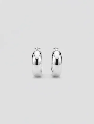 گوشواره حلقه ای براق زنانه