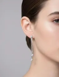 گوشواره بلند آویز ستاره زنانه