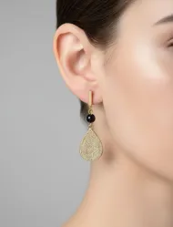 گوشواره آویزی اشکی زنانه